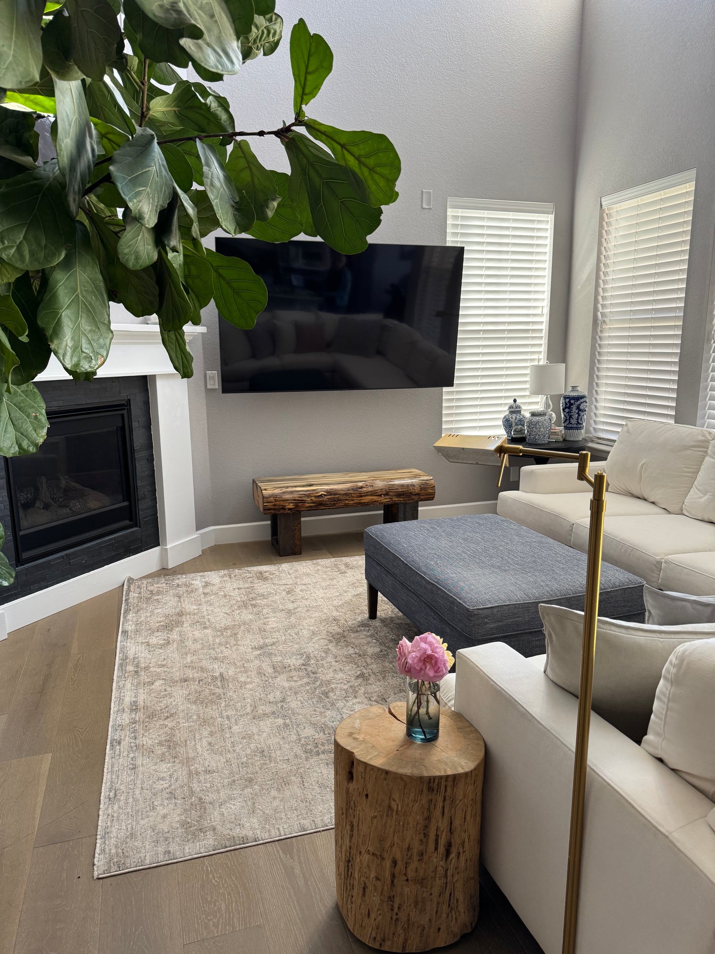 This Bench => 48” Long x 17” Wide x 18” Tall | 6 1/2” Thick Top