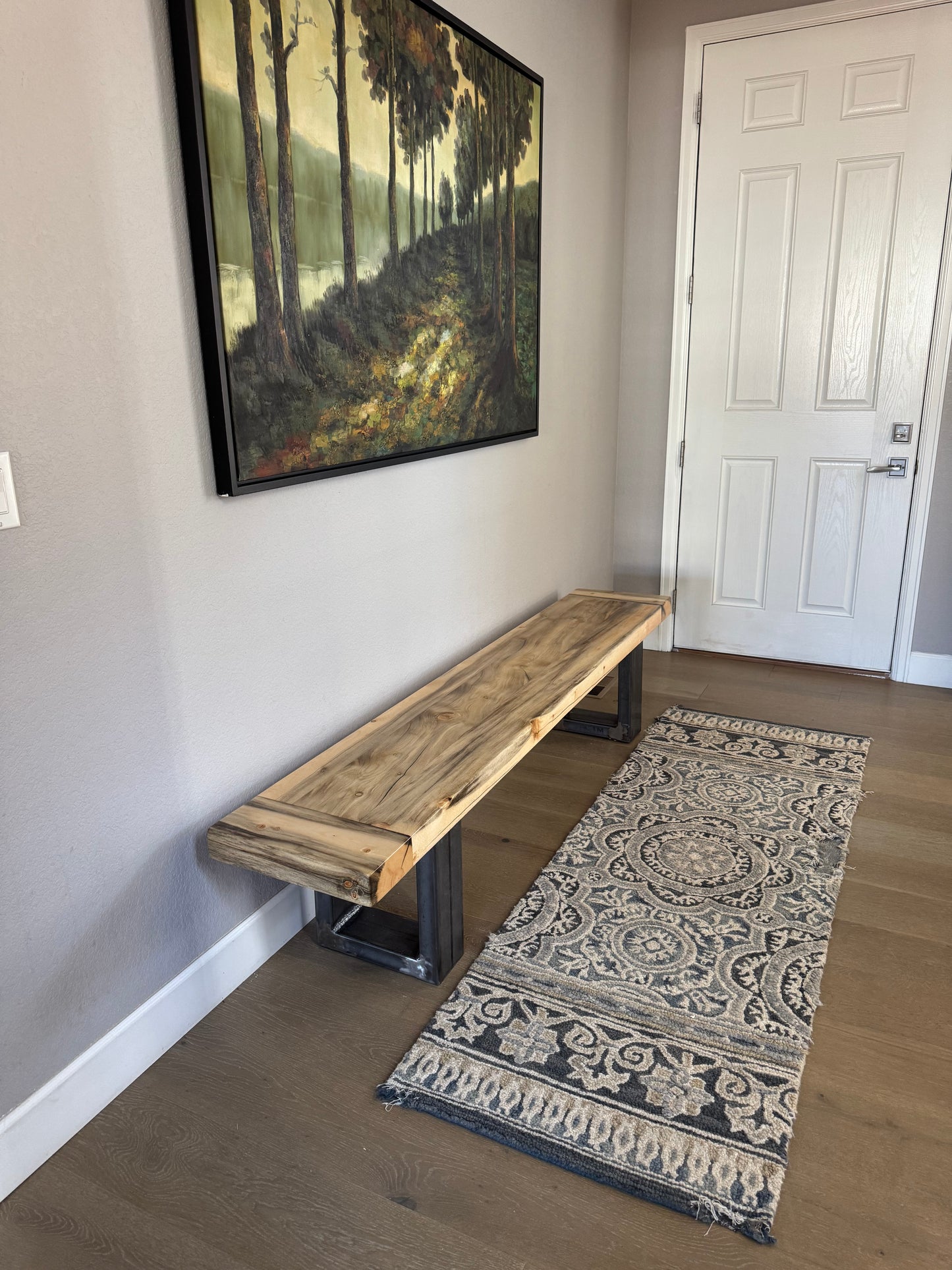This Bench => 83” Long x 15” Wide x 18” Tall | 2 3/4” Thick Top