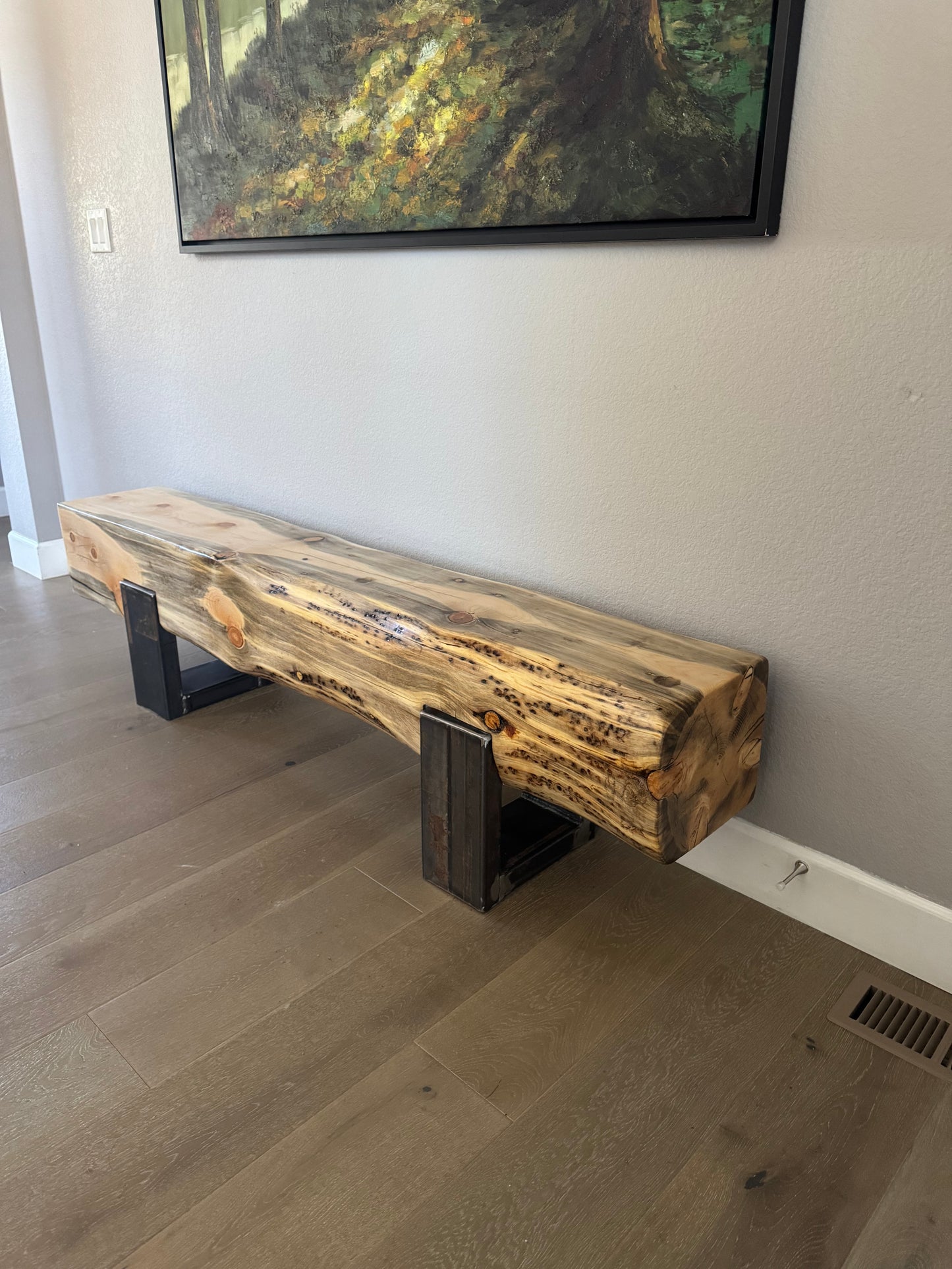 This Bench =>72” Long x 12” Wide x 18” Tall | 12” Thick Top