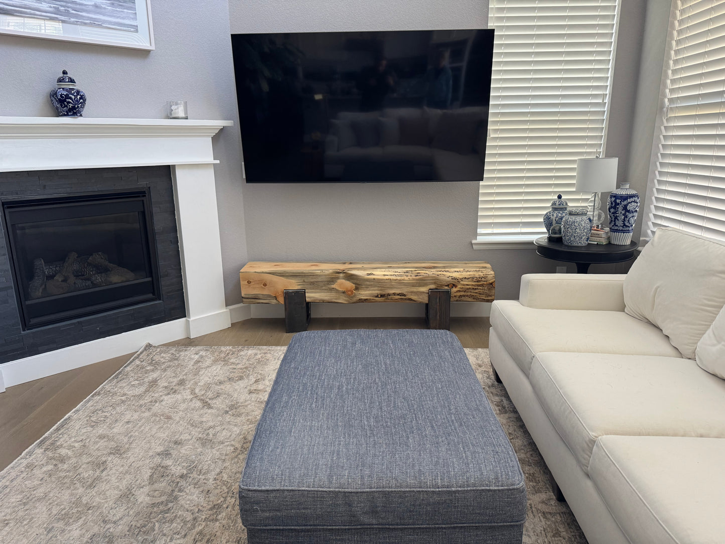 This Bench =>72” Long x 12” Wide x 18” Tall | 12” Thick Top