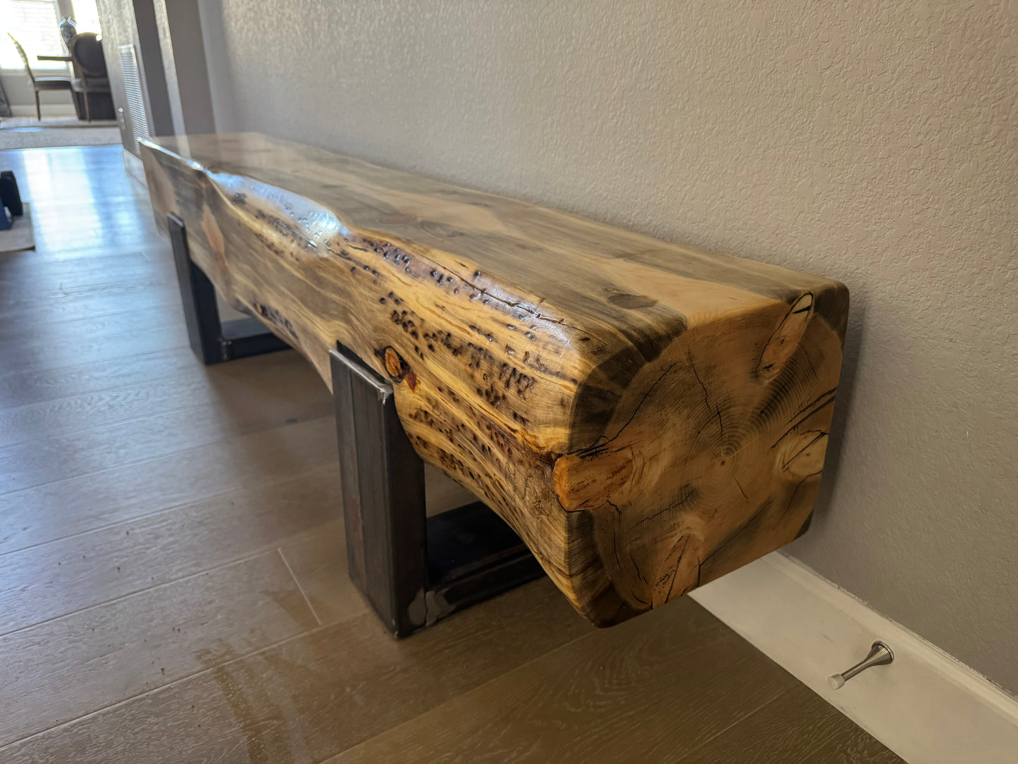 This Bench =>72” Long x 12” Wide x 18” Tall | 12” Thick Top