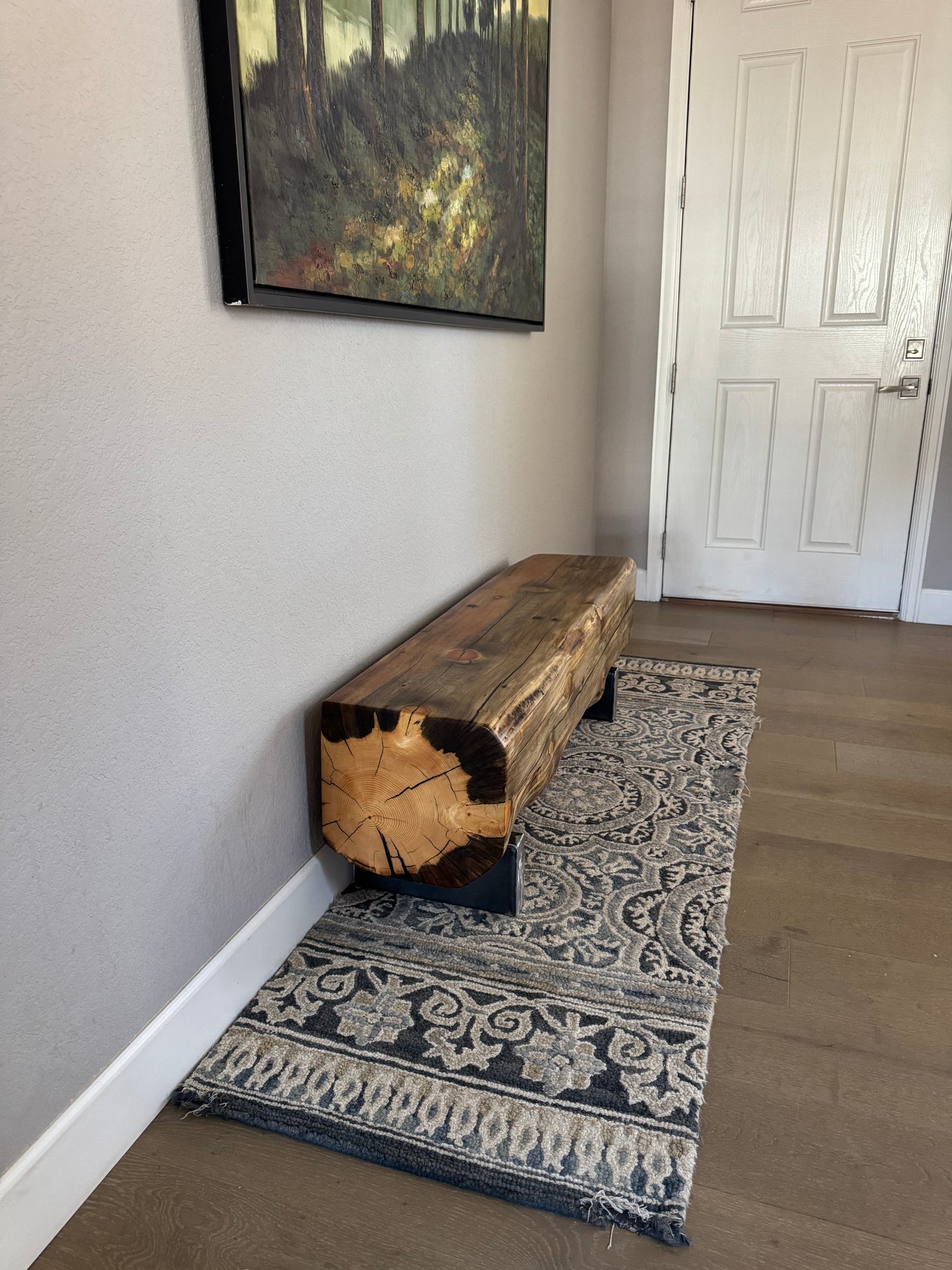 This Bench => 51” Long x 13”Wide x 18” Tall | 13” Thick Top