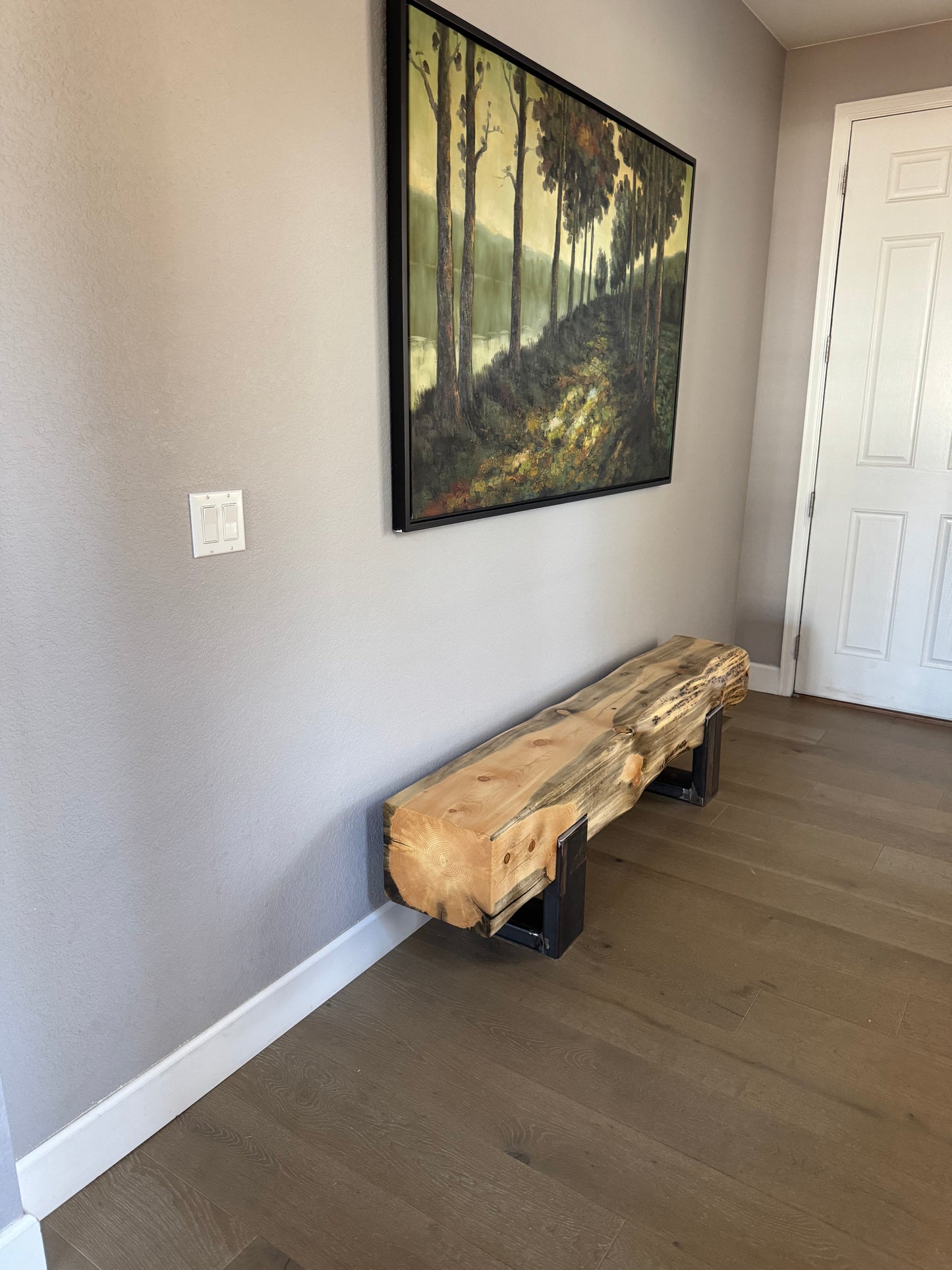 This Bench =>72” Long x 12” Wide x 18” Tall | 12” Thick Top