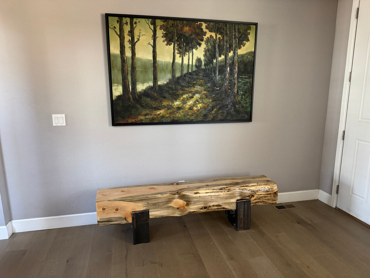 This Bench =>72” Long x 12” Wide x 18” Tall | 12” Thick Top