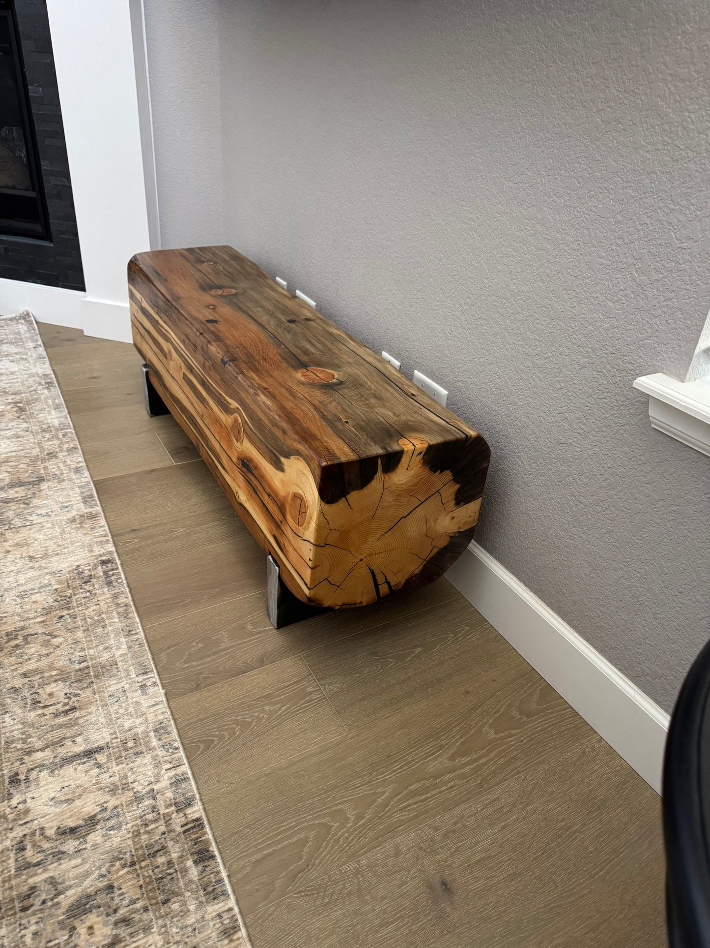 This Bench => 51” Long x 13”Wide x 18” Tall | 13” Thick Top
