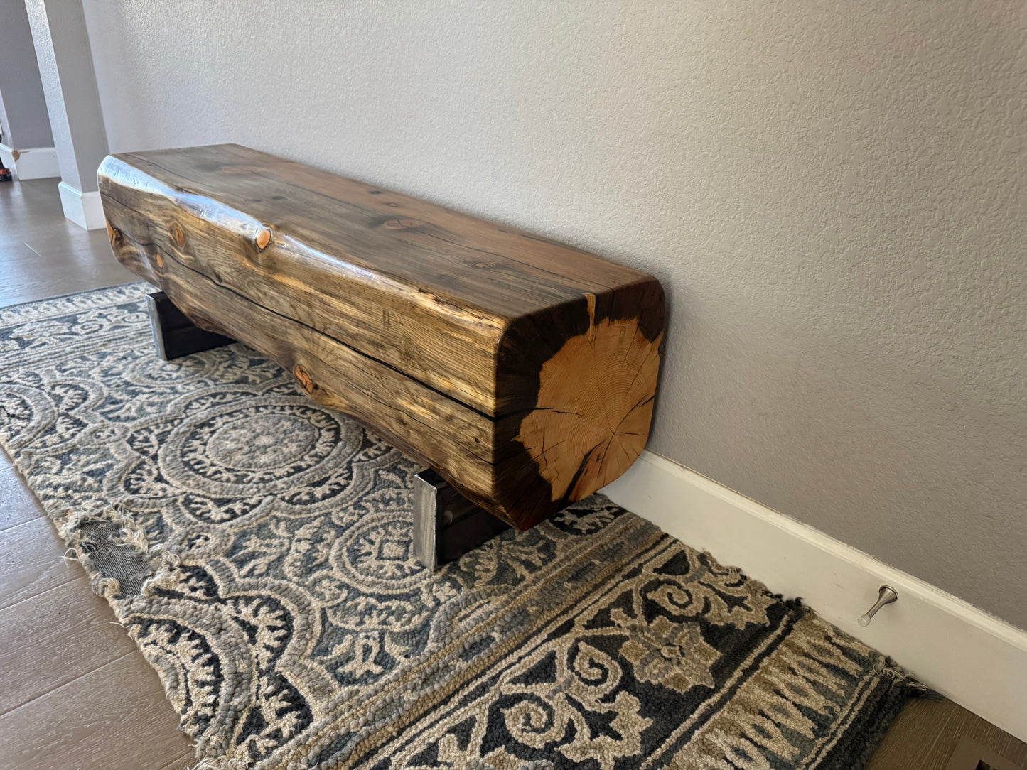 This Bench => 51” Long x 13”Wide x 18” Tall | 13” Thick Top